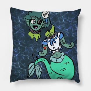 Dullahan Mermaid Pillow