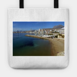 Benidorm Mal Pas Beach Costa Blanca Spain Tote