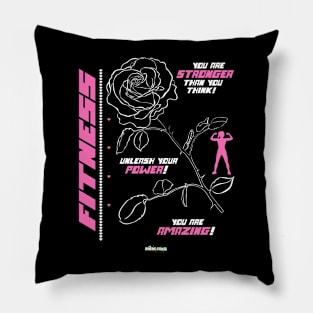 Fitness Amazing Women! Pillow