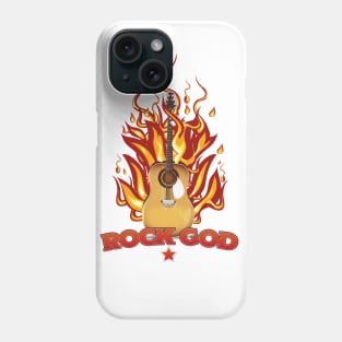 Acoustic Rock God Phone Case