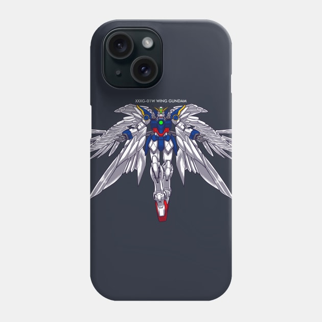 Gundam Wing Phone Case by WahyudiArtwork