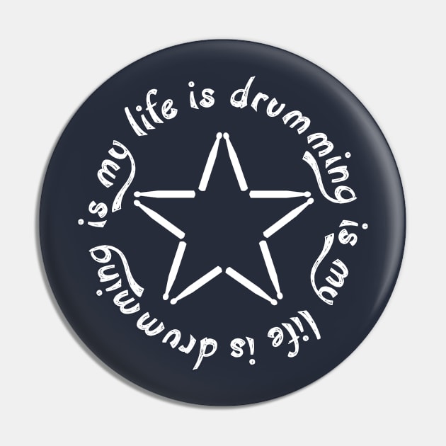 Drumming is my life Pin by drummingco