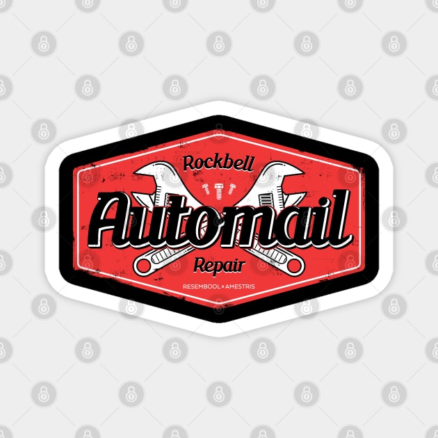 Rockbell Automail Repair Magnet by FourteenEight