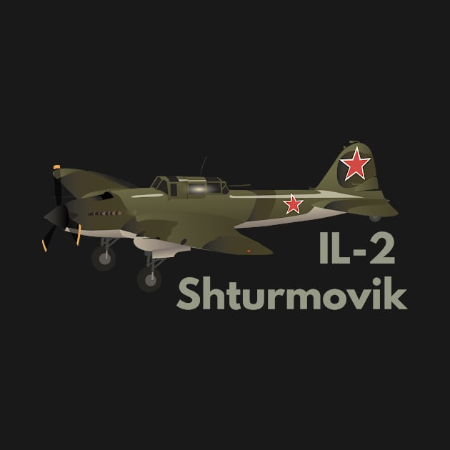 Il-2 Shturmovik WW2 Soviet Aircraft by NorseTech