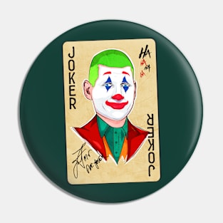 Nikola Jokic Joker Card Pin