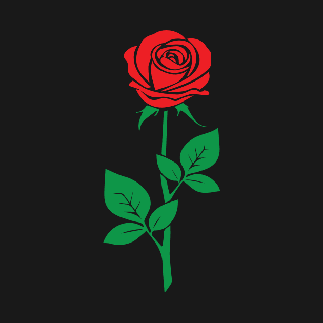 Simple Rose by HailDesign