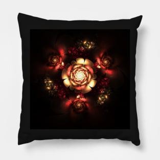 Golden rose Pillow