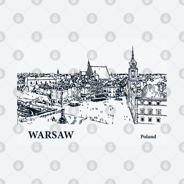 Warsaw - Poland by Lakeric