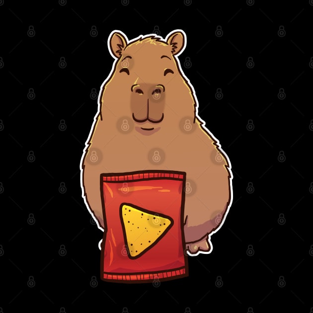 Capybara Corn Chips by capydays