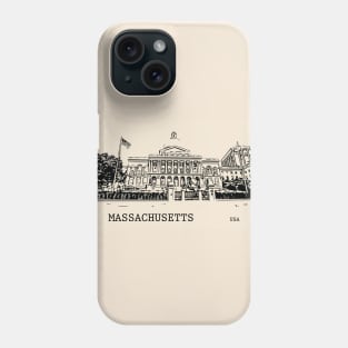 Massachusetts State USA Phone Case