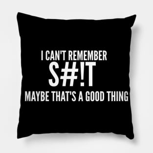 Funny t-shirt designs Pillow