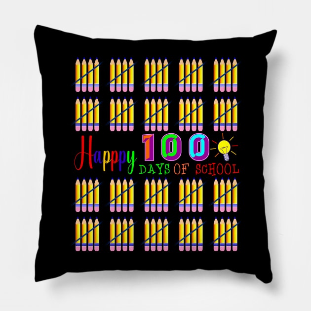 100th Day Of School Teacher Days Smarter T-Shirt Pillow by alaarasho