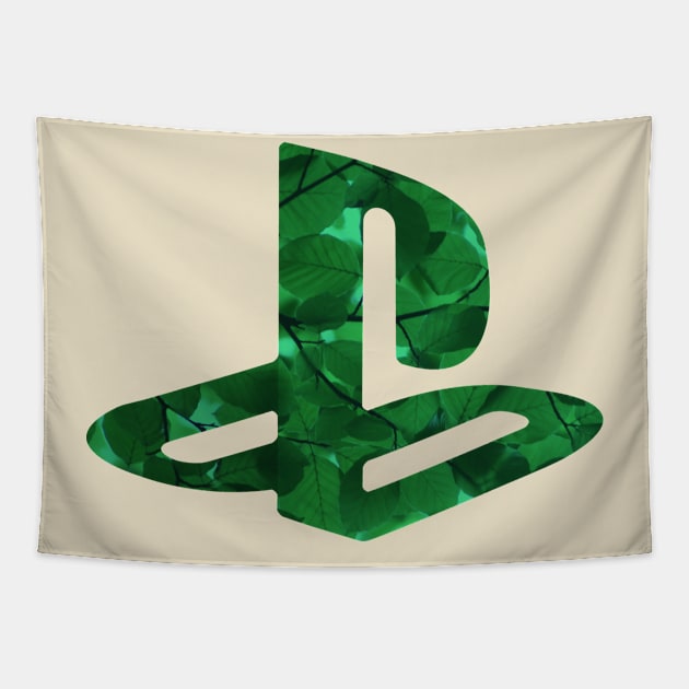 NatureStation Logo Tapestry by lowpolyshirts