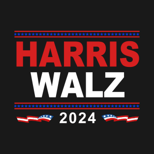 Harris Waltz 2024 Election Kamala Harris Tim Waltz 2024 T-Shirt