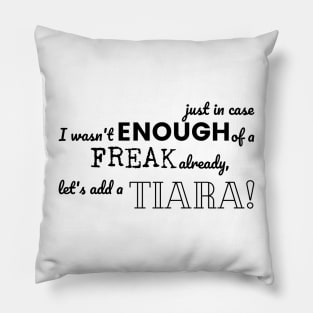 Let's add a tiara! Pillow