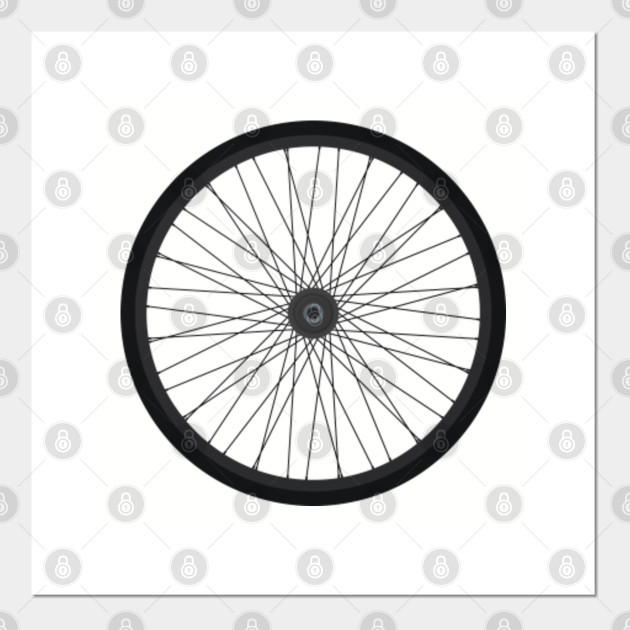 Bike Wheel Biker Gift Posters And Art Prints Teepublic Uk