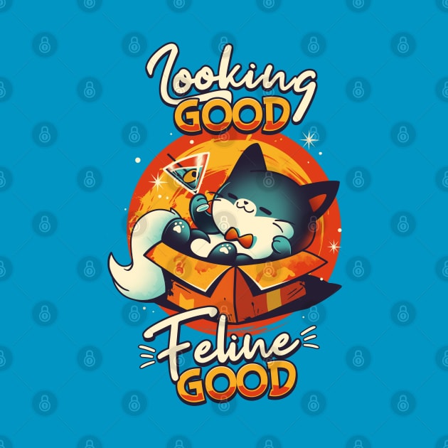 Feline Good - Cute Fancy Cat by Snouleaf