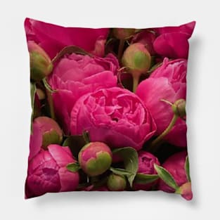 Peonies Photo Pillow