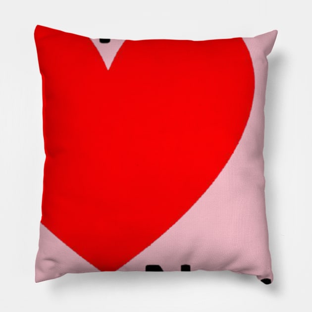 I Love nerds Pillow by Seven Circles