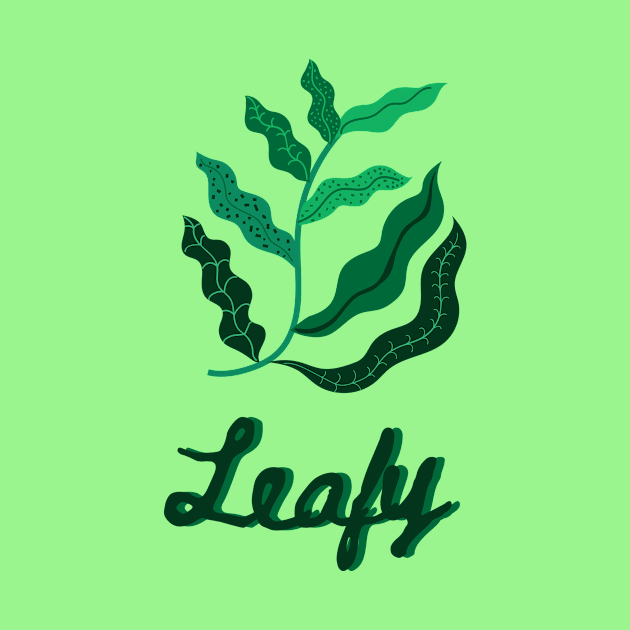 Leafy illustration by Lemon Squeezy design 