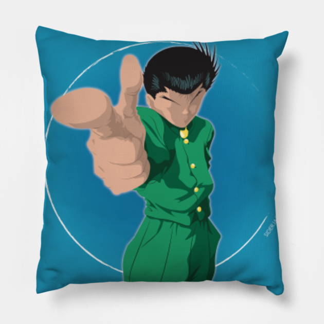 The Ghost Detective - Yu Yu Hakusho - Pillow | TeePublic The Ghost Detective - Yu Yu Hakusho - Pillow | TeePublic