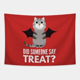 American Shorthair Halloween Trick or Treat Tapestry