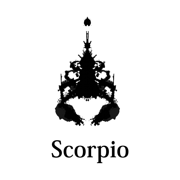 Scorpio Inkblot Test by Vorvadoss