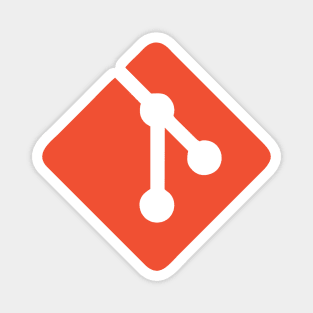 Git Version Control System Logo Magnet