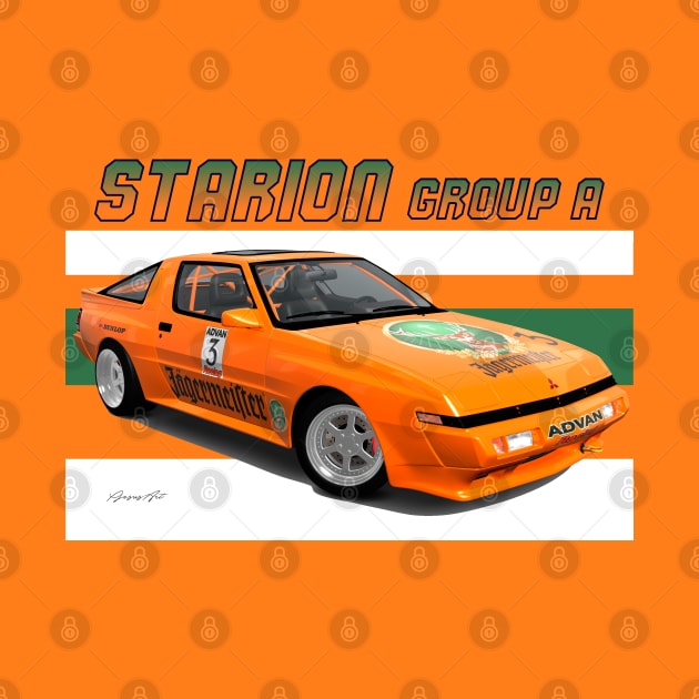 Mitsubishi Starion by PjesusArt