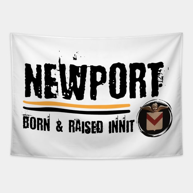 Newport Born and Raised Tapestry by Teessential