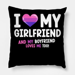 Bisexual relationship Pillow