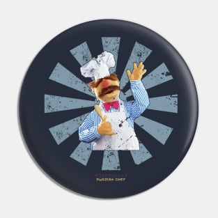 Swedish Chef Retro Japanese Muppets Pin