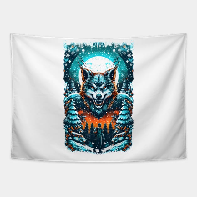 Lost in Wild Life Tapestry by soaktrendingworld