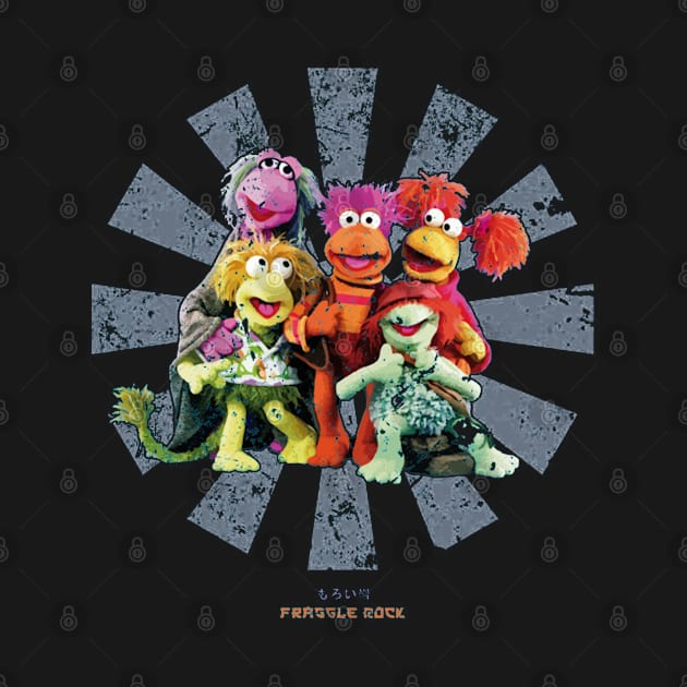 Fraggle Rock Retro Japanese by millustrationsbymatt