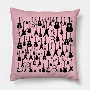 Iconic Guitars Organic Cotton T-shirt - guitar t-shirt - gifts for guitar players - mens t shirts - gifts for him - Father's Day Gift Pillow