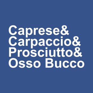 Italian Food T-Shirt