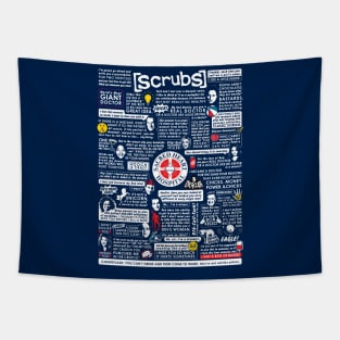 Scrubs Quotes Tapestry