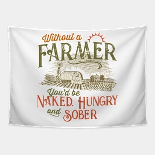 Without a Farmer Tapestry