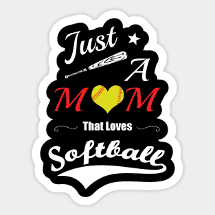 Meme Life Softball Baseball Mothers Day Sticker for Sale by tagmecool