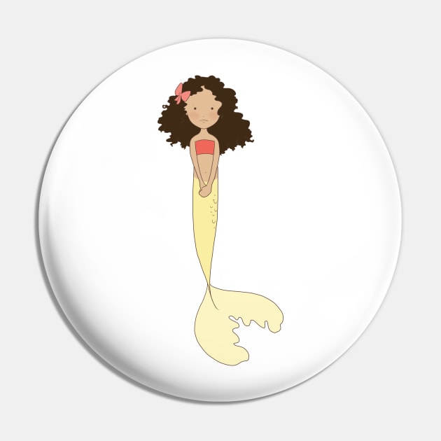 Mermaid Soul Pin by littlemoondance