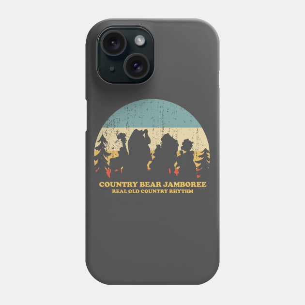 Country Bear Jamboree - Real Old Country Rhythm Phone Case by ThisIsFloriduhMan