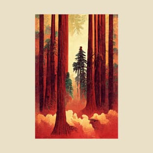 Redwoods Retro T-Shirt