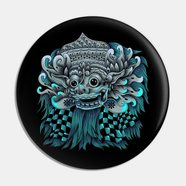 Barong Balinese the culture Pin by Marciano Graphic