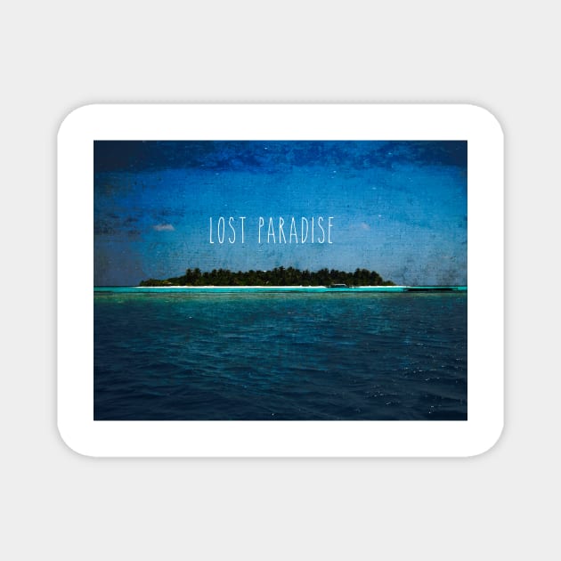 Lost paradise Magnet by calamarisky