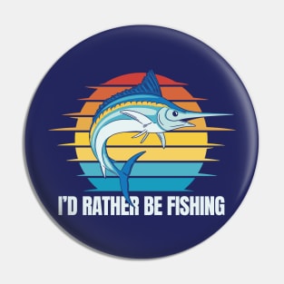 Slayin' fish and takin' names: Swordfish edition Pin