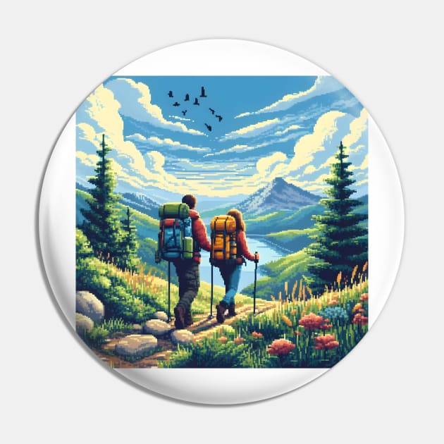 Couple Adventuring, Couple Traveling Pin by InF