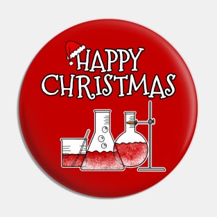 Christmas Chemistry Teacher School Science Xmas 2022 Pin