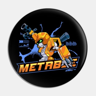 yellow kabuto Pin