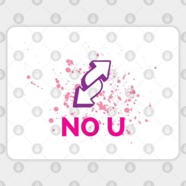 Uno Reverse The Ultimate Power No U Sticker Teepublic