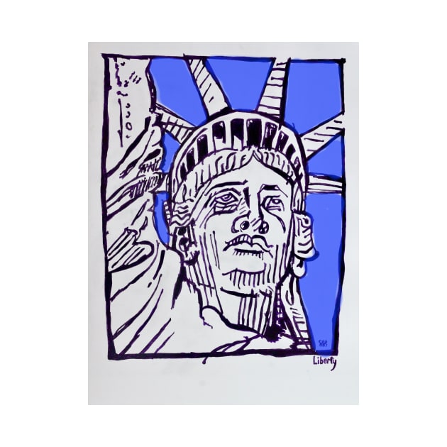 Lady Liberty by SPINADELIC